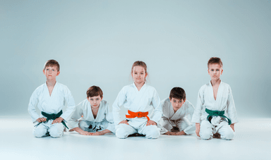 Crianças no Jiu-jitsu