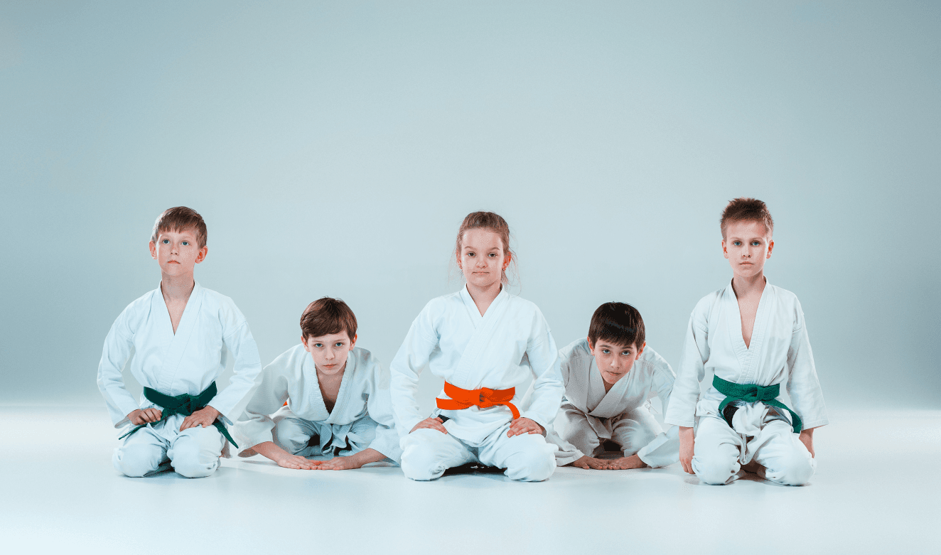 Crianças no Jiu-jitsu